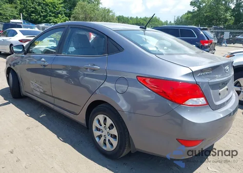 2016 Hyundai Accent Se from USA, damaged, VIN KMHCT4AE8GU134016